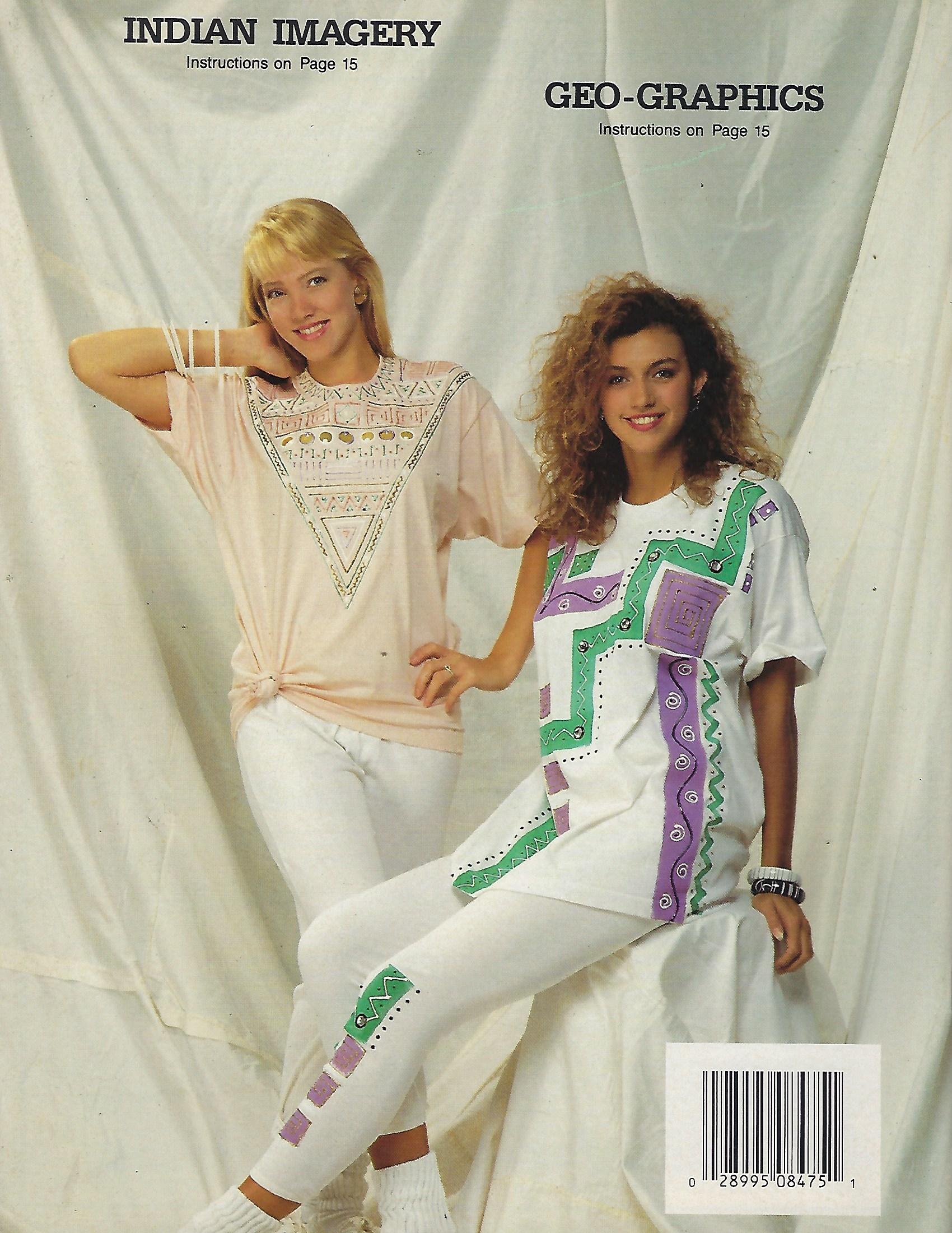CLEARANCE: Geometric Fashions to Paint - Jill Hodges