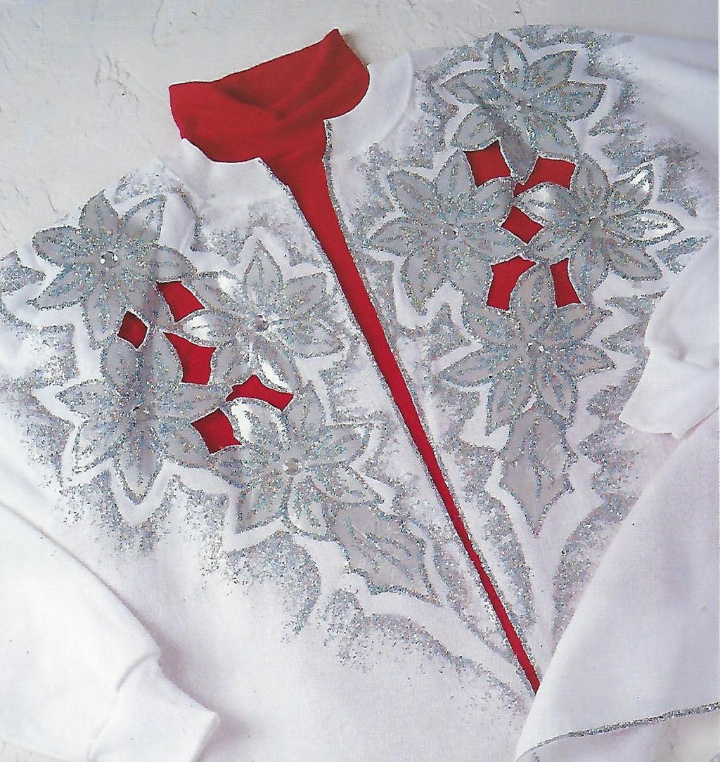 Silk Flower Sweat Jackets - Marion Brizendine