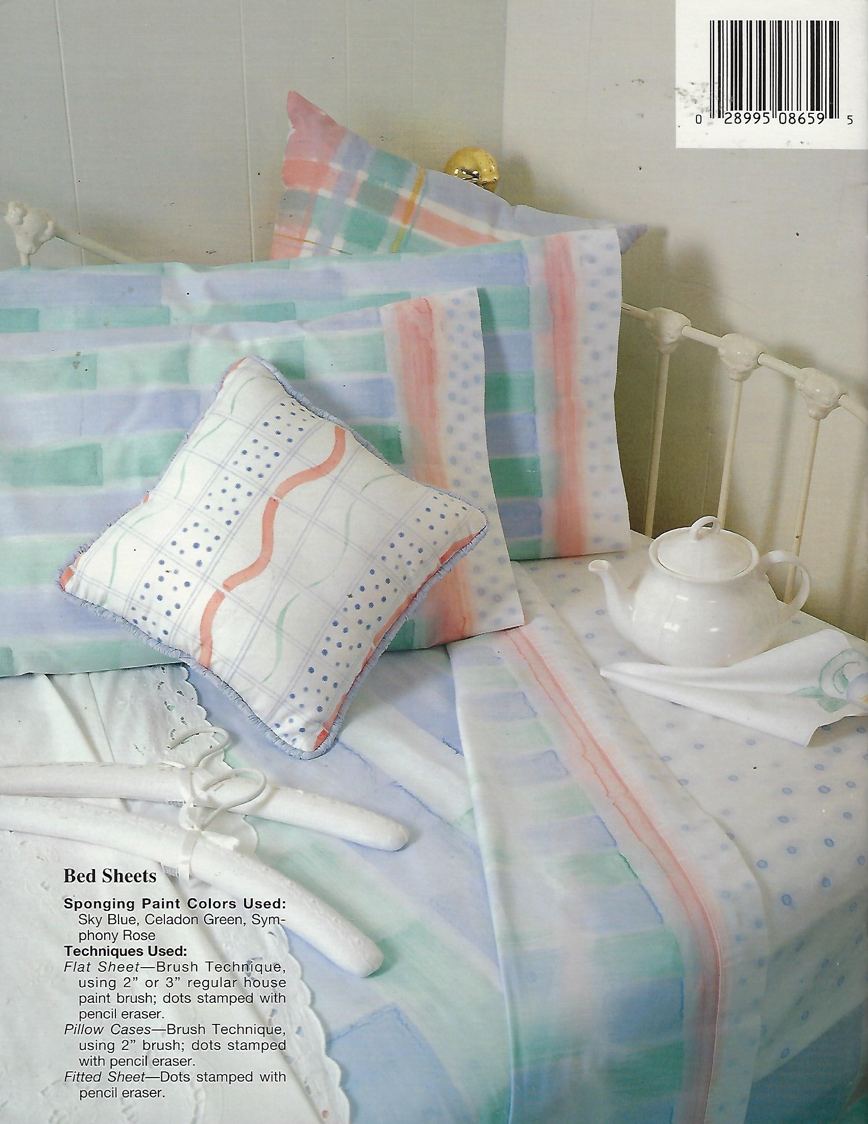 CLEARANCE: French Wash Sponging Patterns for Fabric
