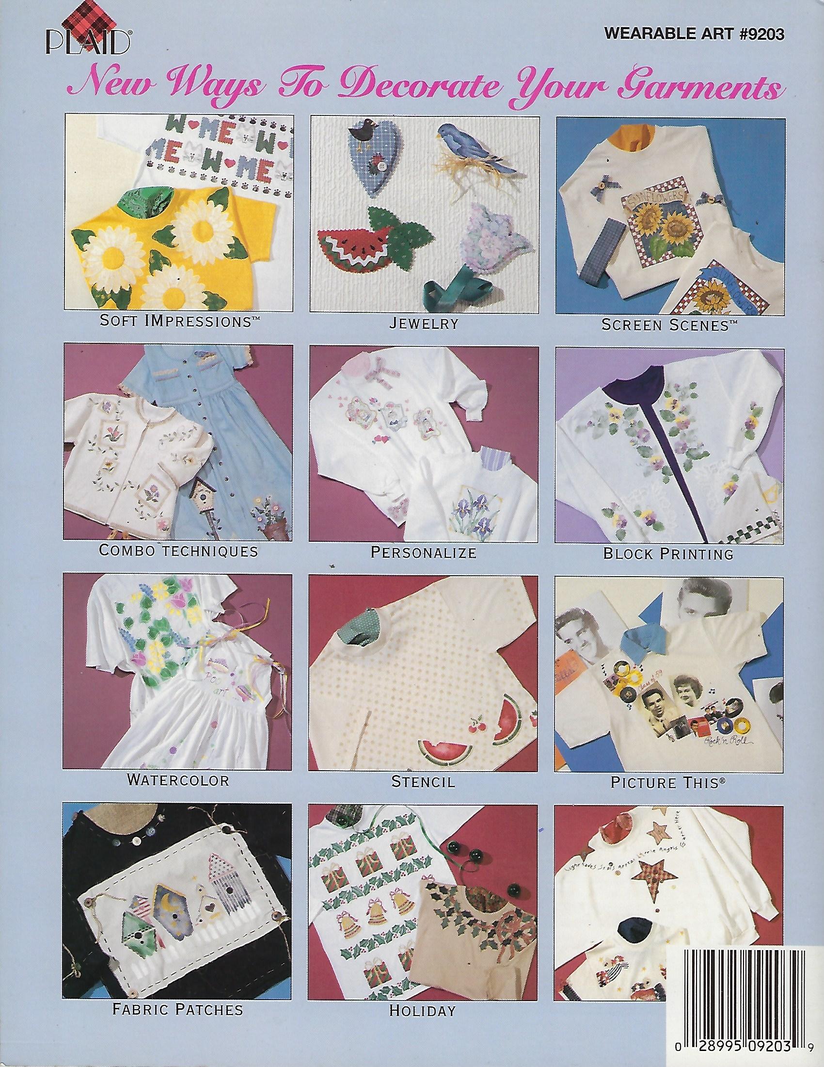 New Ways with Garment Decorating