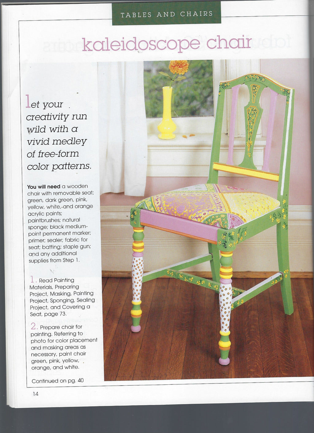 Painted Furniture - Leisure Arts