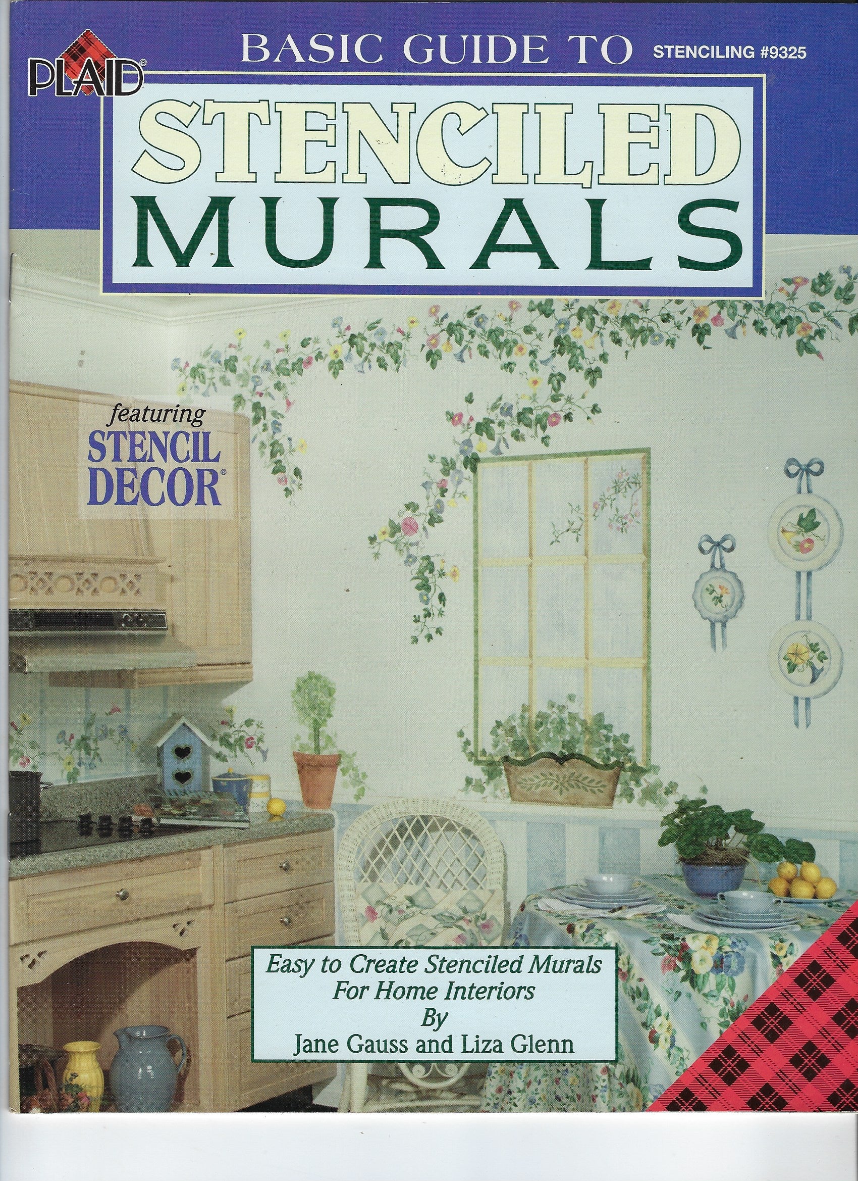 CLEARANCE: Basic Guide to Stenciled Murals - Jane Gauss and Liza Glenn