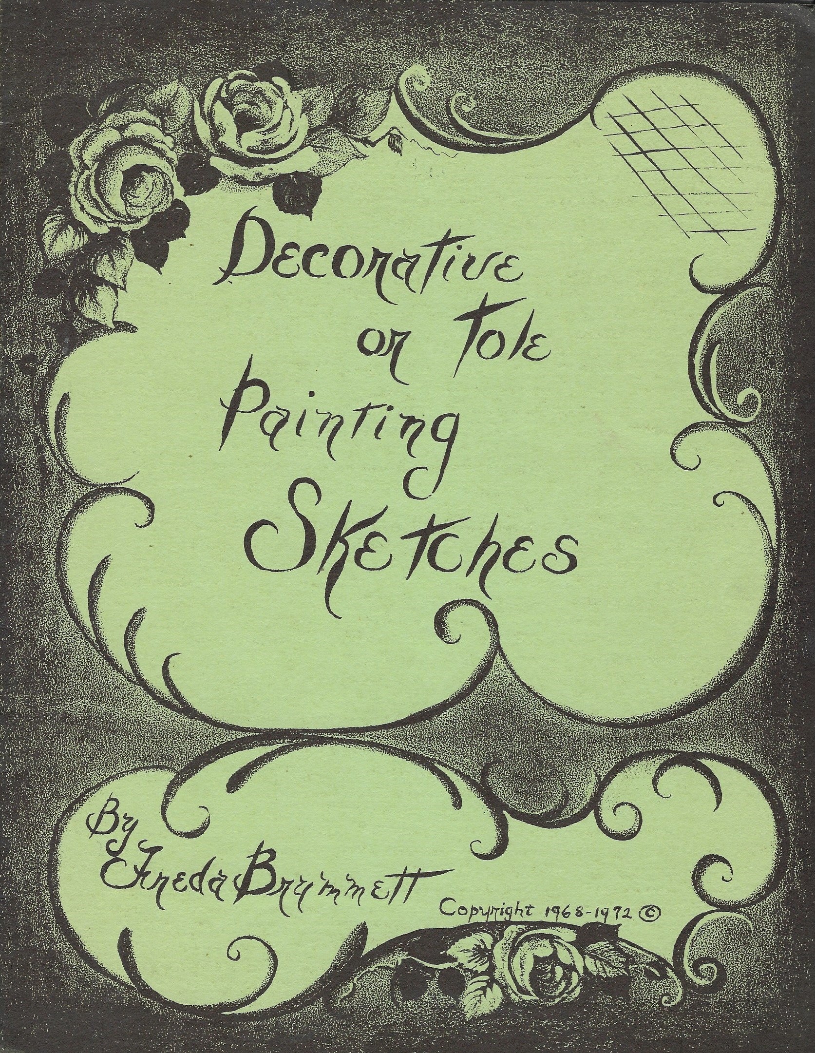 CLEARANCE: Decorative or Tole Painting Sketches - Freda Brummett