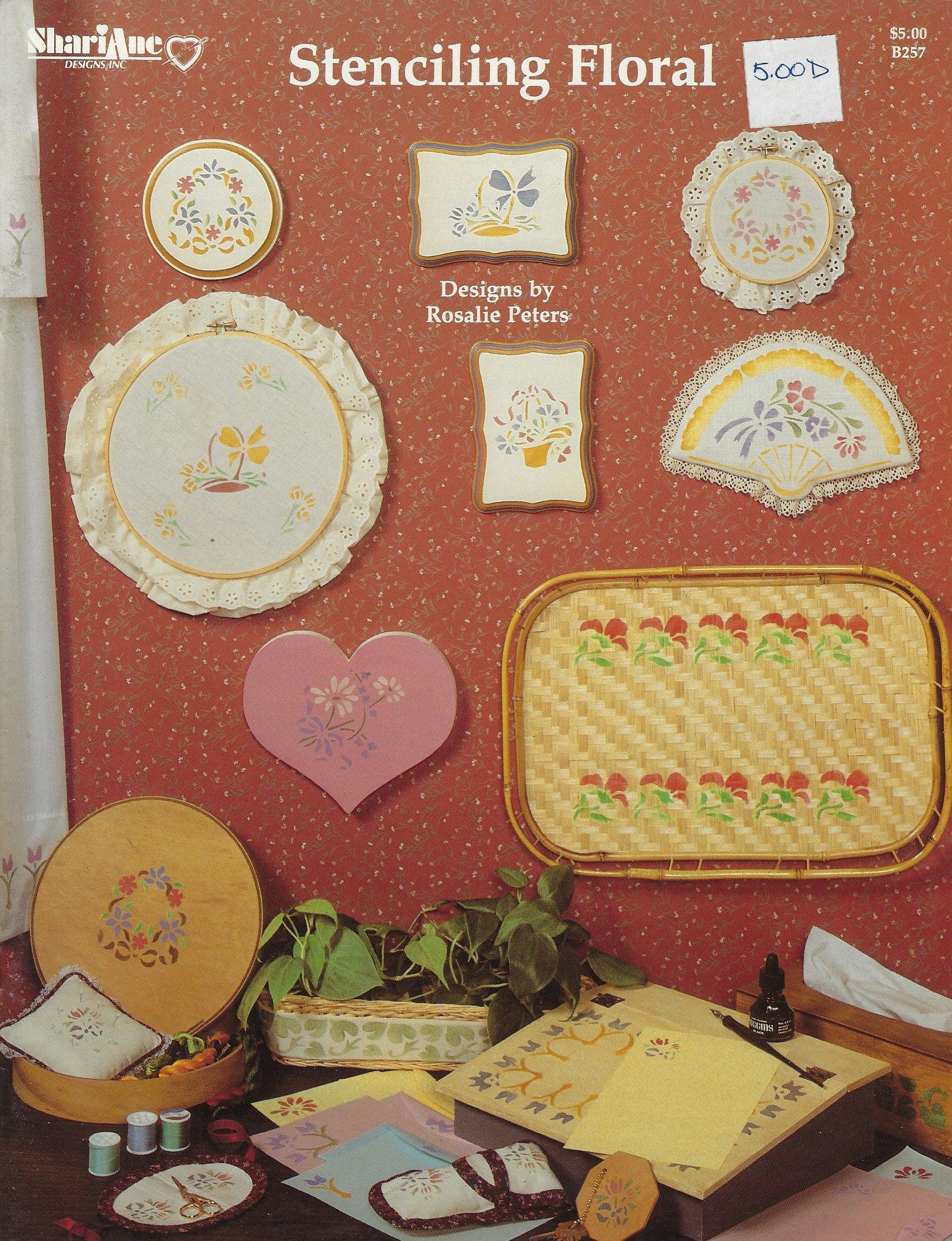 CLEARANCE: Stenciling Floral - Rosalie Peters