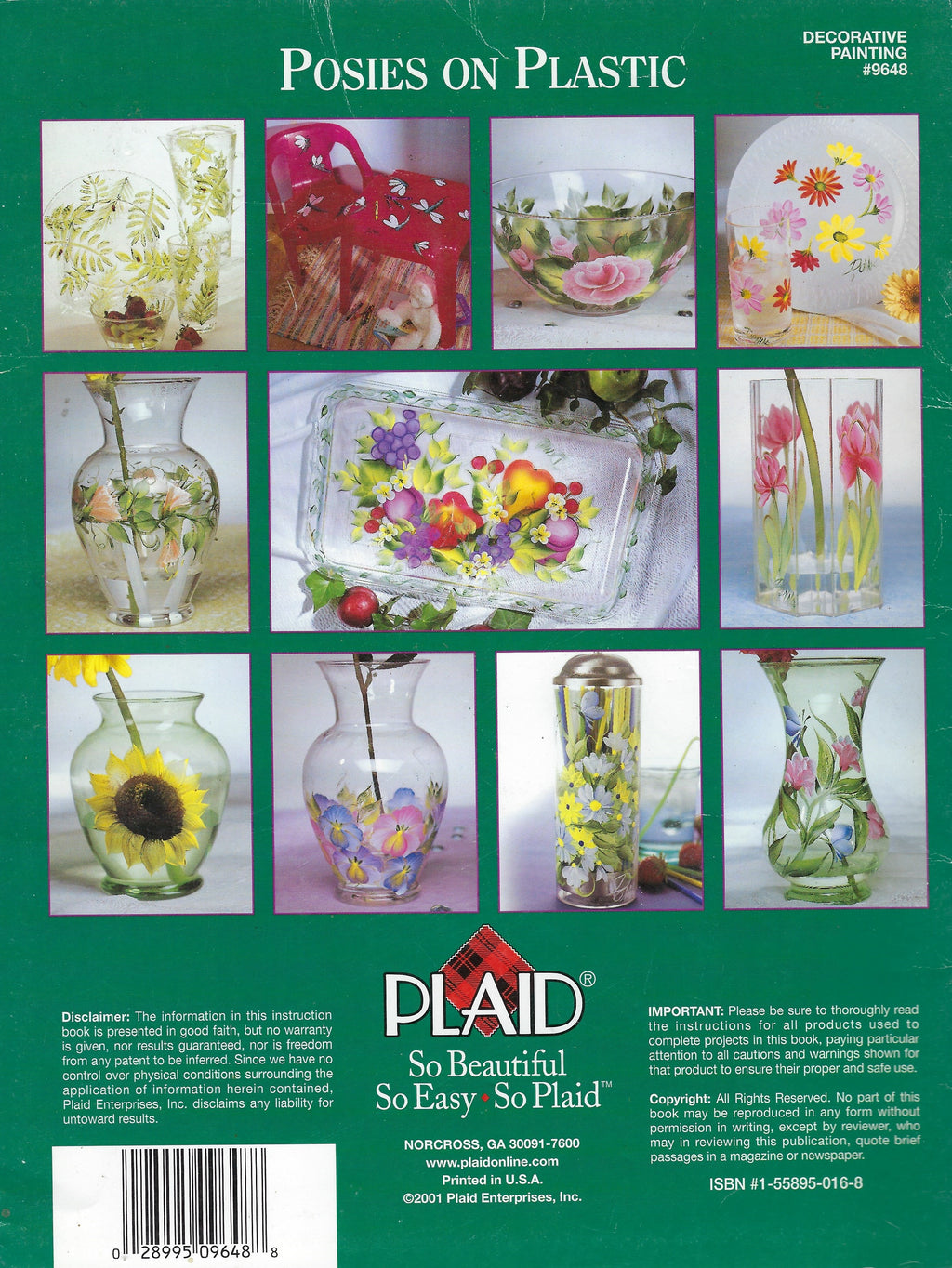 Posies on Plastic - Donna Dewberry