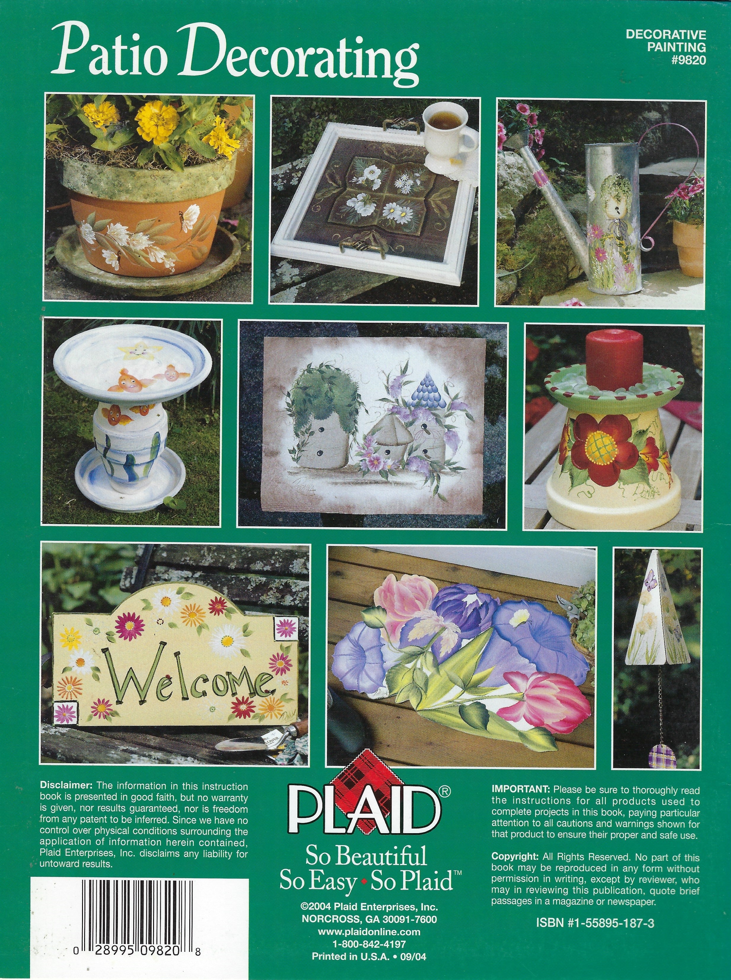 Patio Decorating - Donna Dewberry