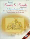 CLEARANCE: June's Bunnies & Bonnets - June Bremner