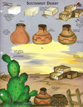 CLEARANCE: Plaid One Stroke Worksheet Southwest Desert