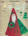 CLEARANCE: Plaid One Stroke Worksheet Christmas Santa