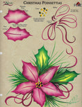 CLEARANCE:  Plaid One Stroke Worksheet Christmas Poinsettias