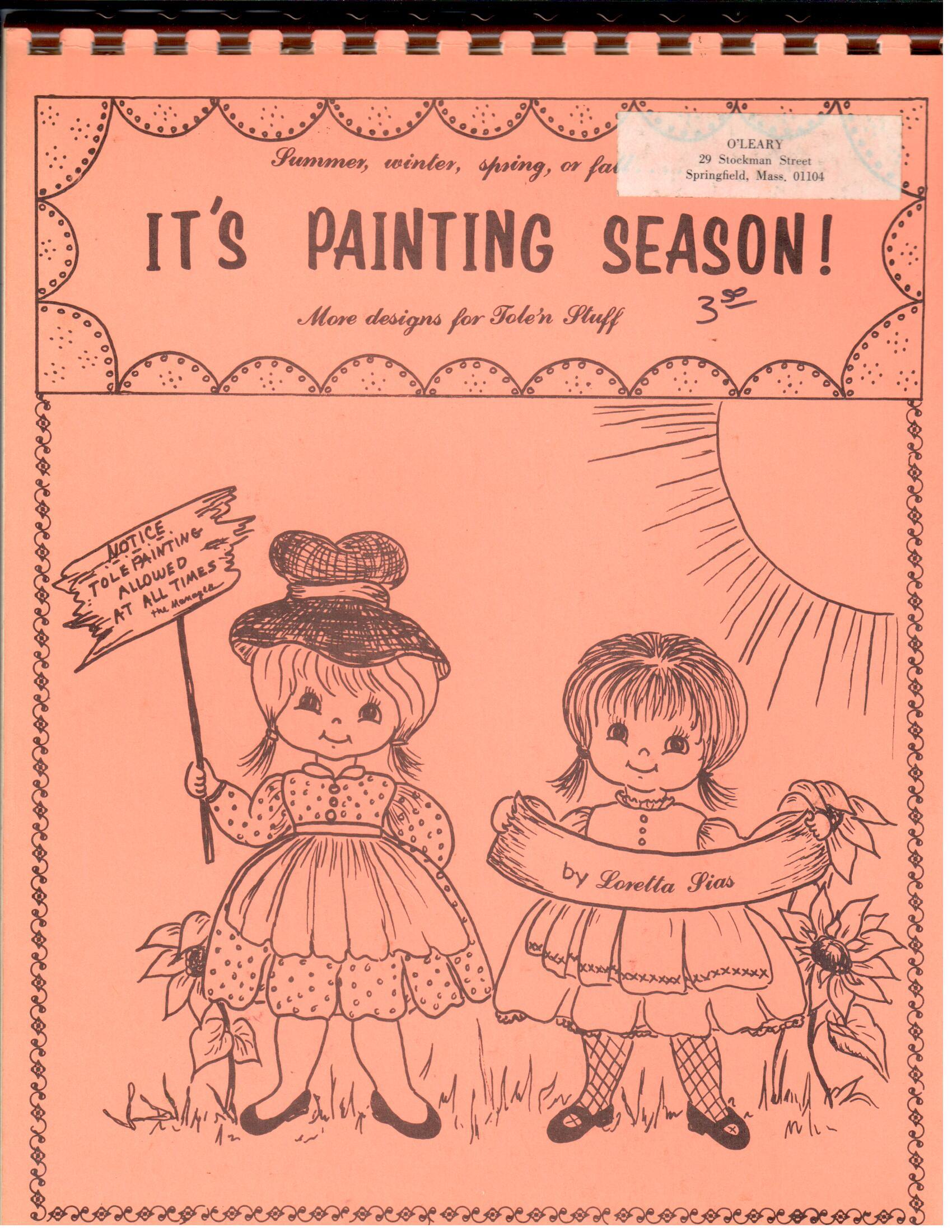 CLEARANCE: It's Painting Season! More Designs for Tole 'N Stuff - Loretta Sias