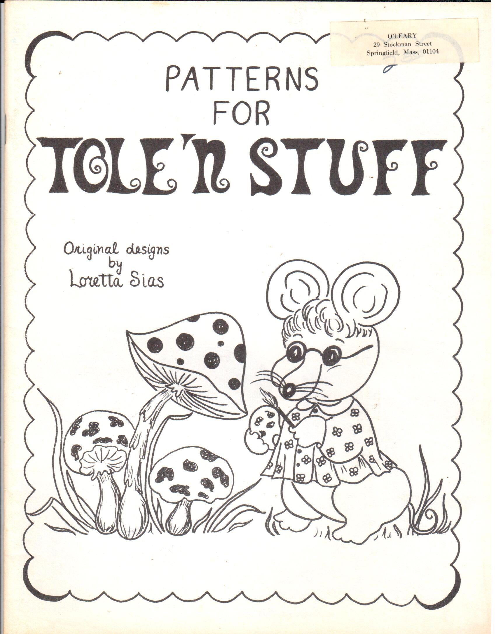 CLEARANCE: Original Designs Patterns for Tole 'N Stuff Volume 1 - Loretta Sias