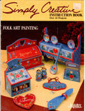 CLEARANCE: Simply Creative Instruction Book Folk Art Painting - Multi-Author