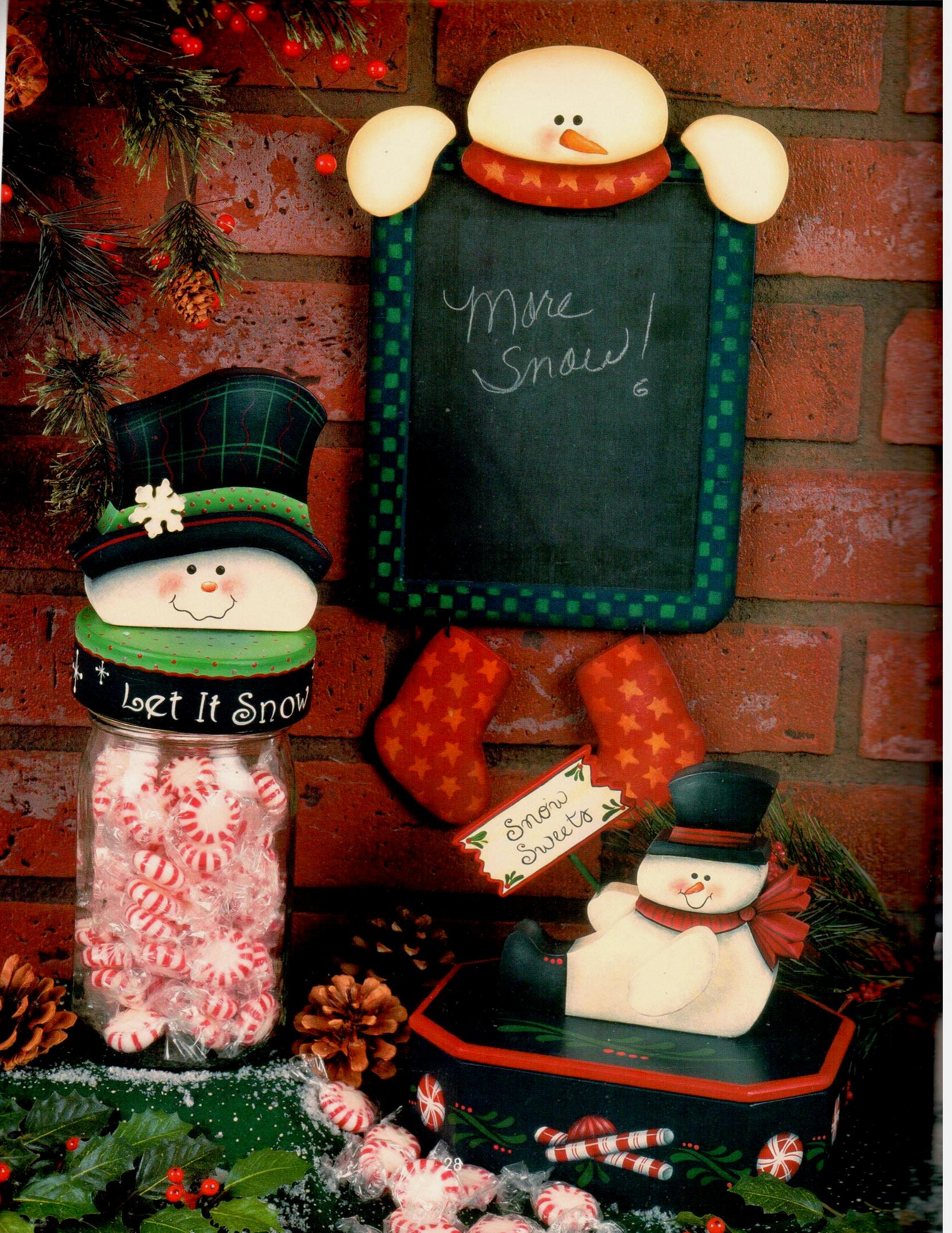 Snowy Friends - Diane Meyer - OOP