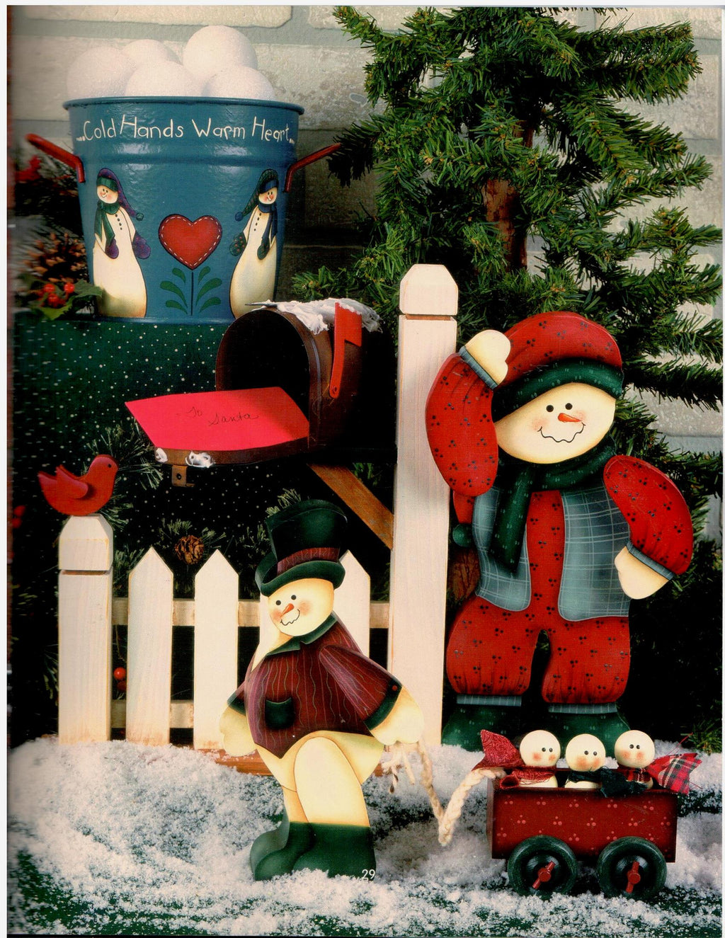 Snowy Friends - Diane Meyer - OOP