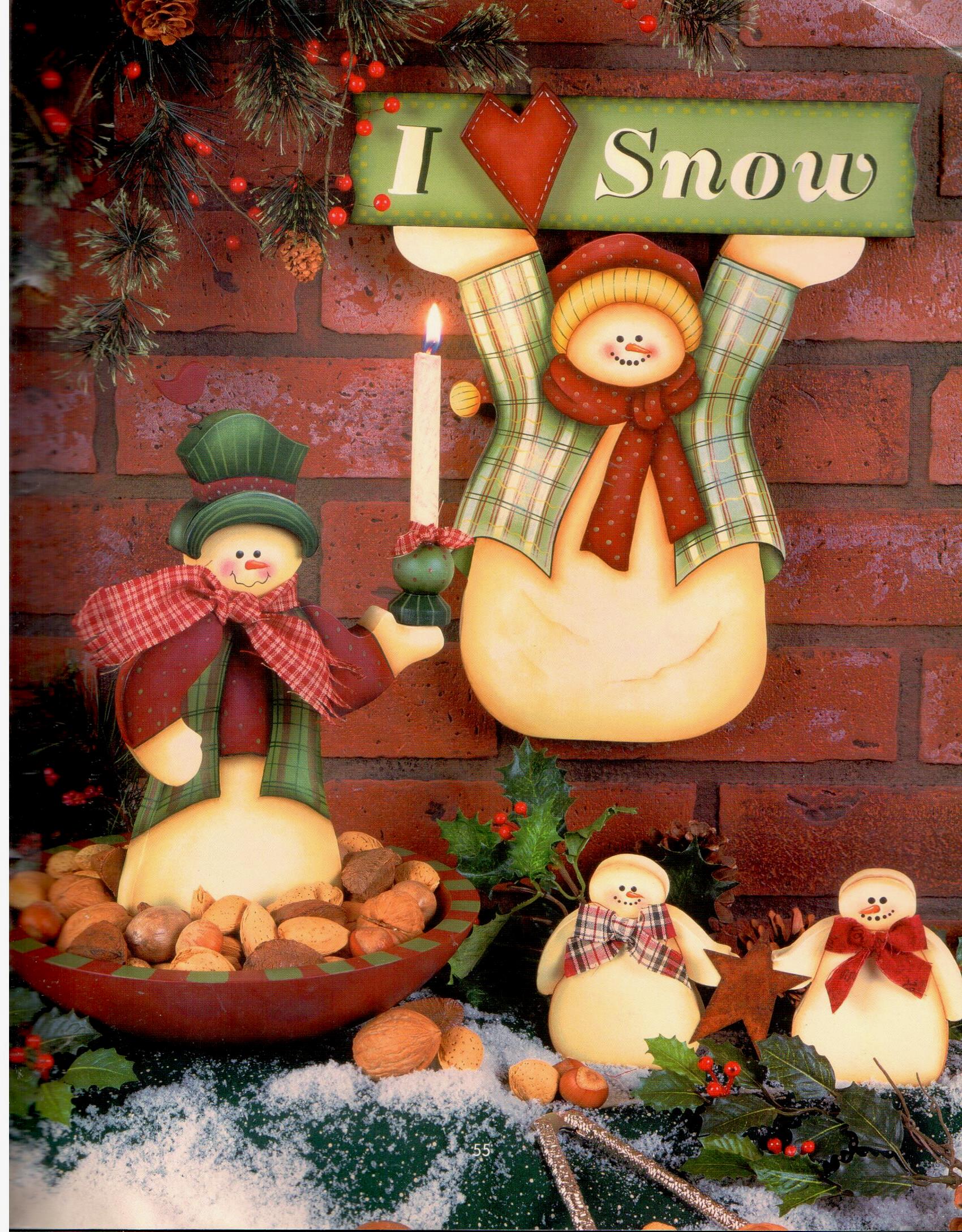 Snowy Friends - Diane Meyer - OOP