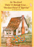 CLEARANCE: So You Can't Draw A Straight Line... You Can Paint A "Rub-Out" - Georgia Feazle