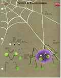 CLEARANCE: One Stroke Worksheet Spider & Frankenstein - Donna Dewberry