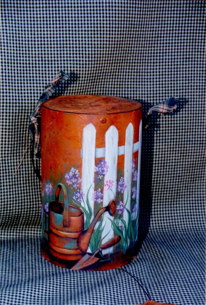 Spring Garden Rusty Chimes - Beth Metzger