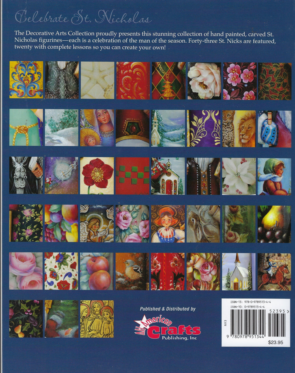Celebrate St. Nicholas A Collection of Hand-Painted Santas - Decorative Arts Collection