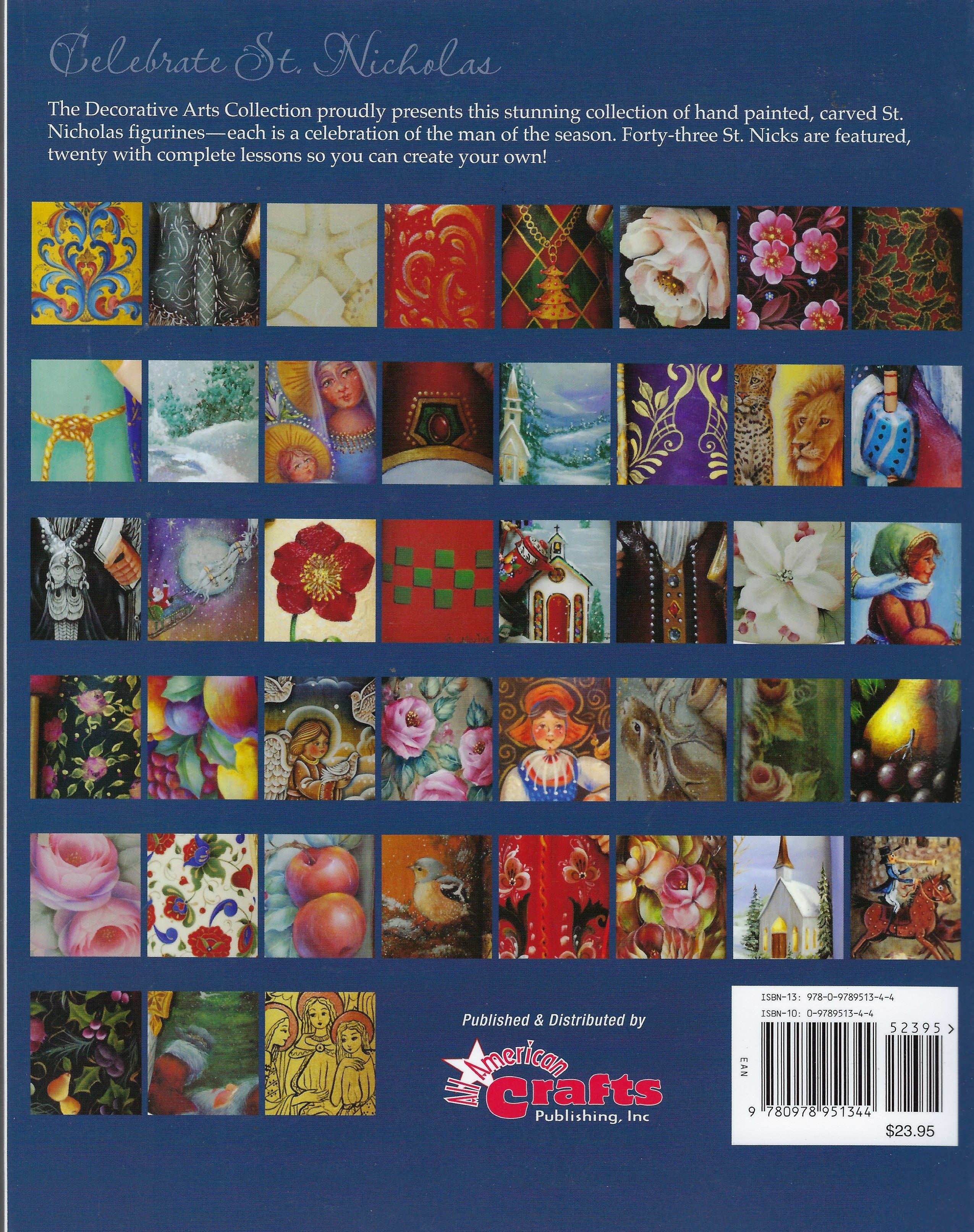 Celebrate St. Nicholas A Collection of Hand-Painted Santas - Decorative Arts Collection
