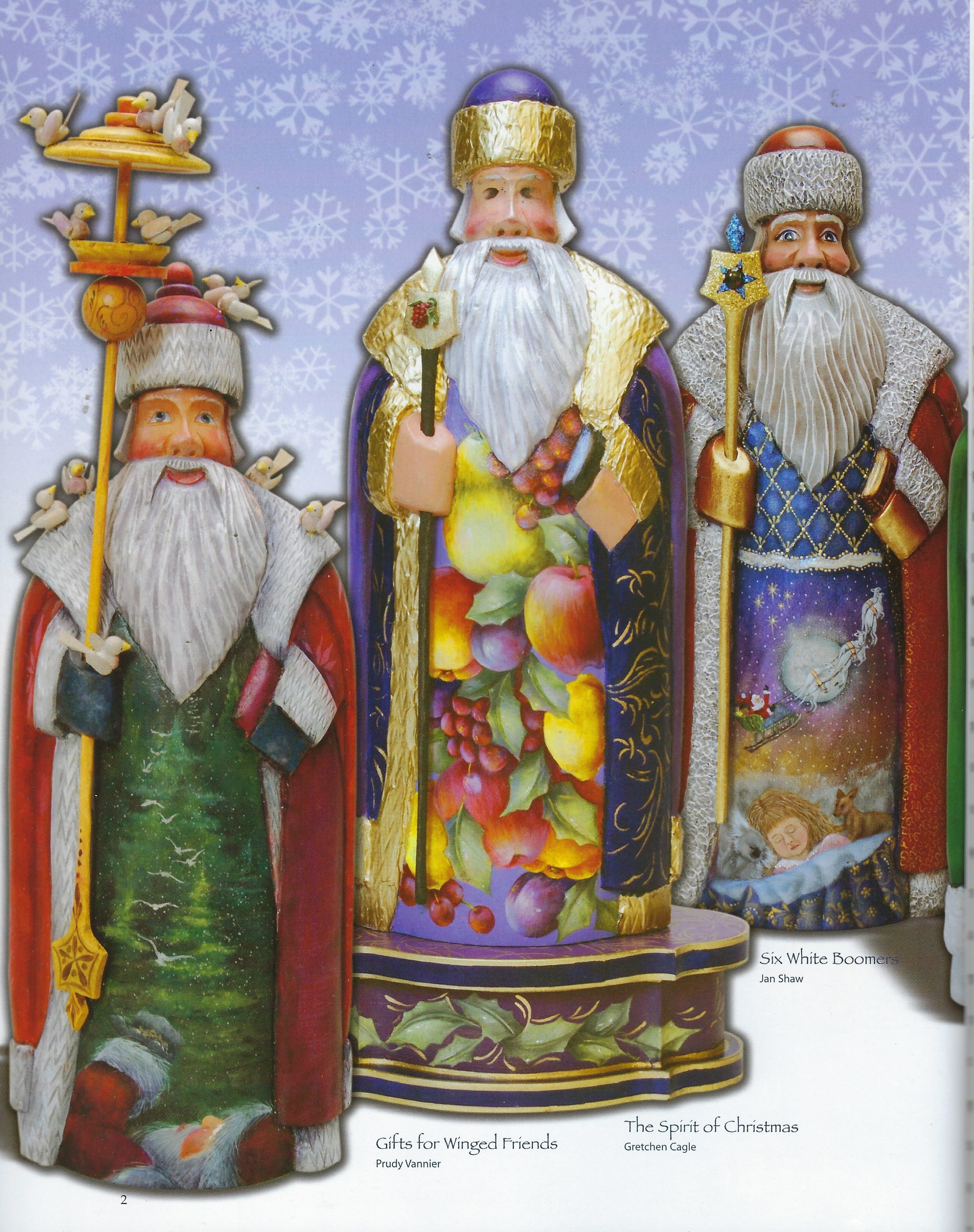 Celebrate St. Nicholas A Collection of Hand-Painted Santas - Decorative Arts Collection