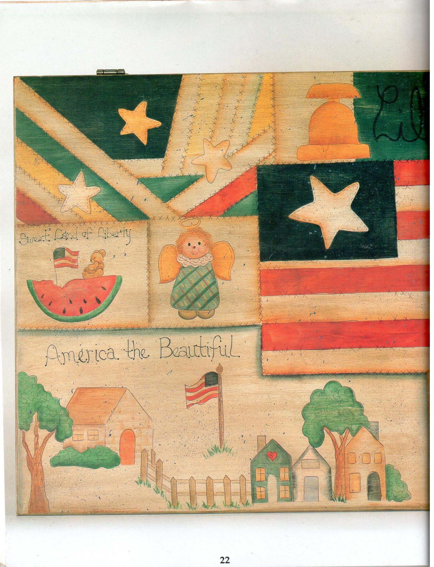 Star Spangled Santas - Michelle Bastean - OOP