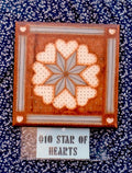 Quilt Block Series #10 Star of Hearts - Micheline Riggio