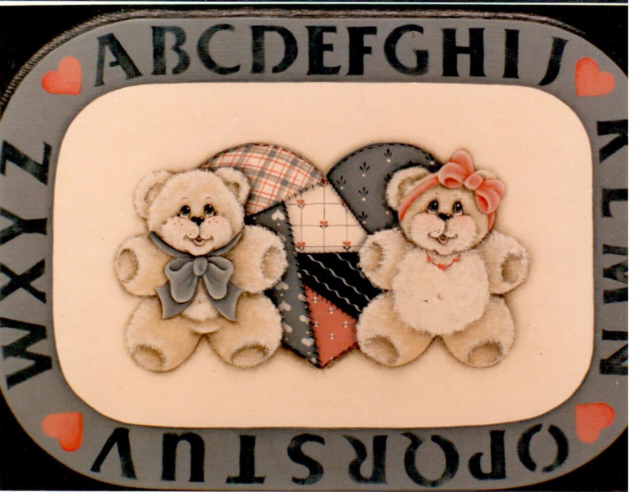 Buffy and Jody Childs' Teddy Bear Stool - Debbie Mitchell