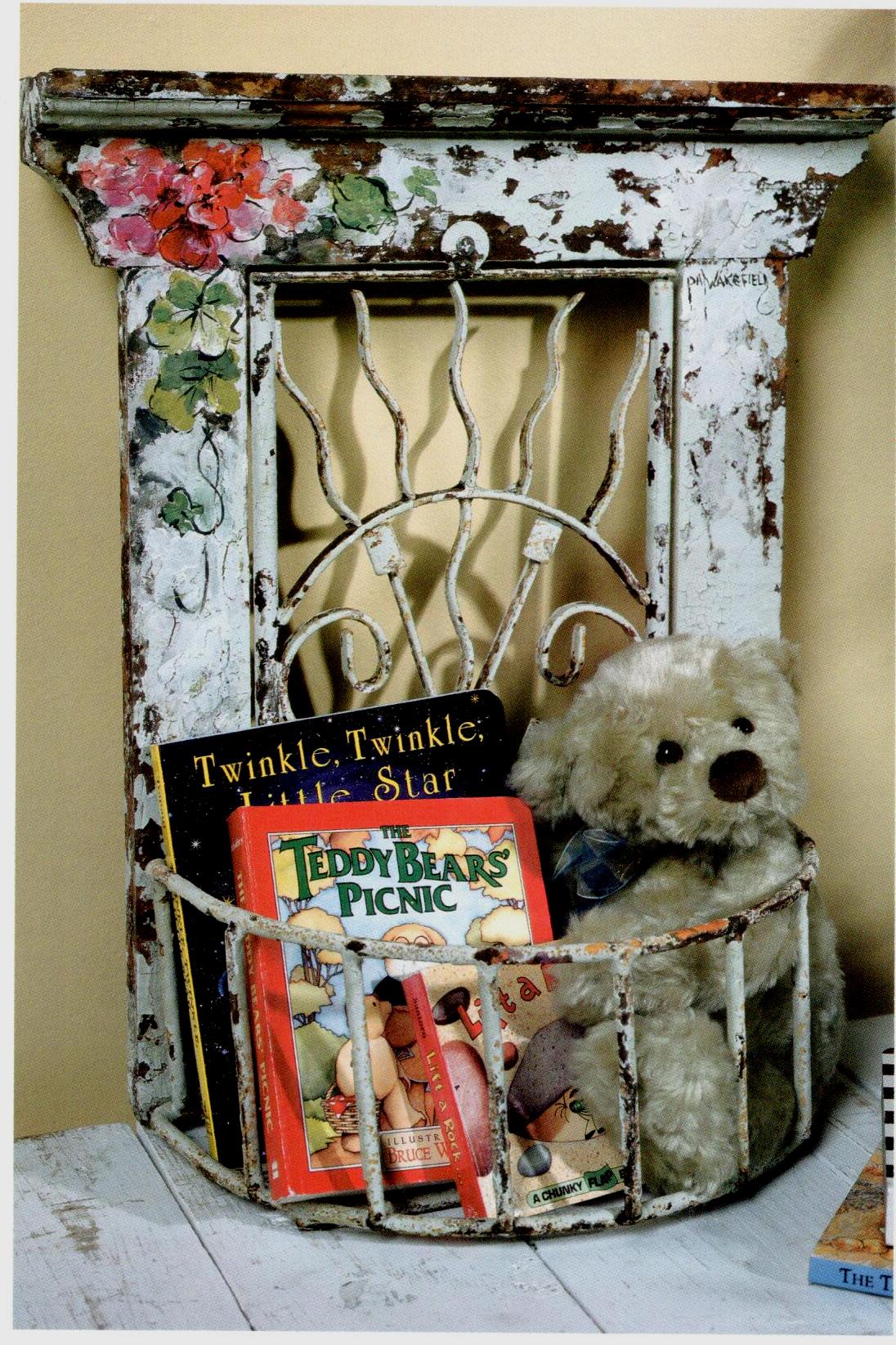 Teddy Bears Old & New Painting - Pat Wakefield - OOP