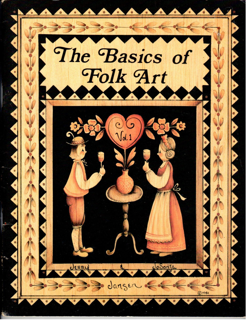 CLEARANCE: The Basics of Folk Art Vol. 1 - Jerry and Jo Sonja Jansen