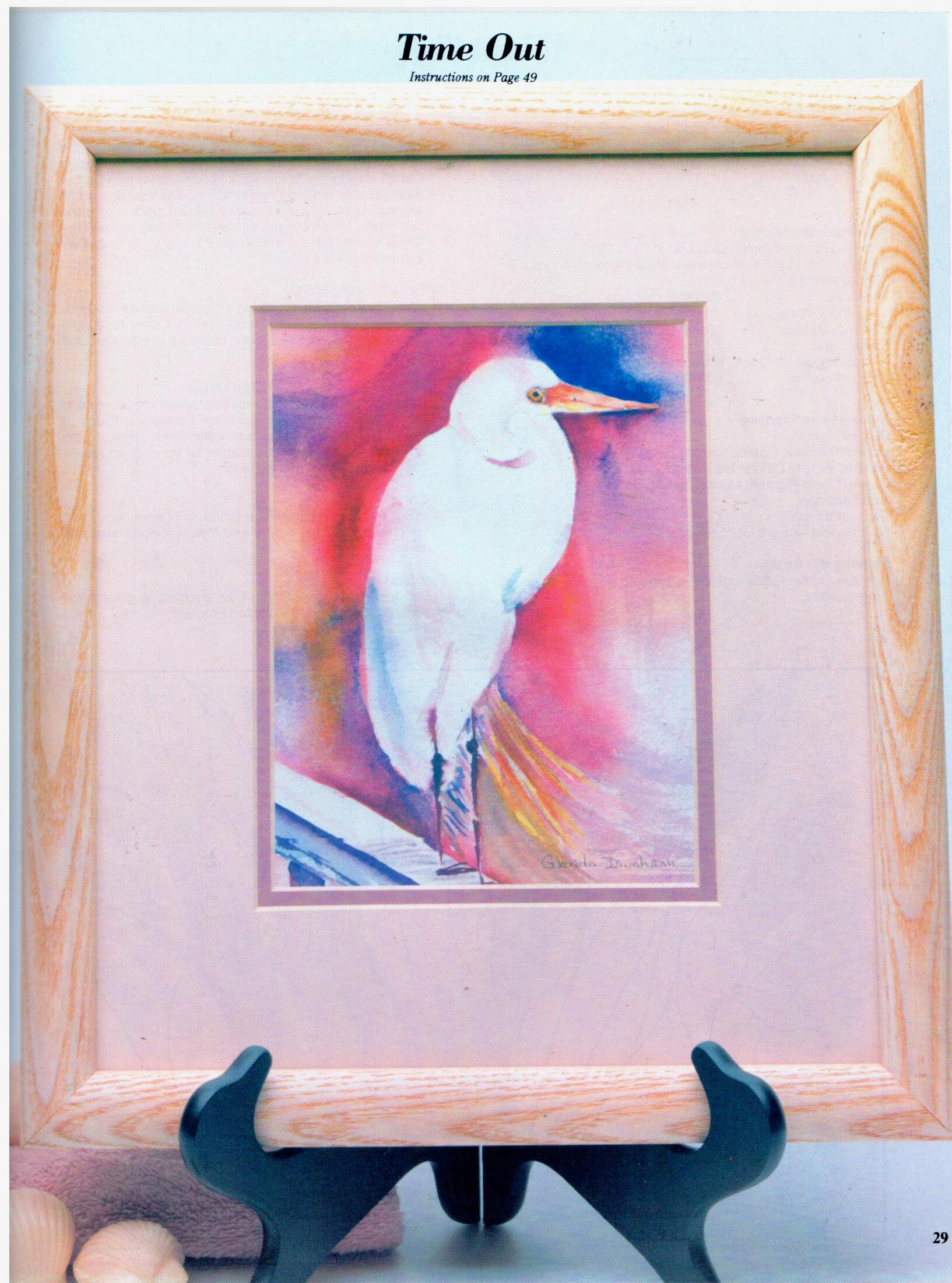 The Great Watercolor Frame Up - Glenda Dunham - OOP