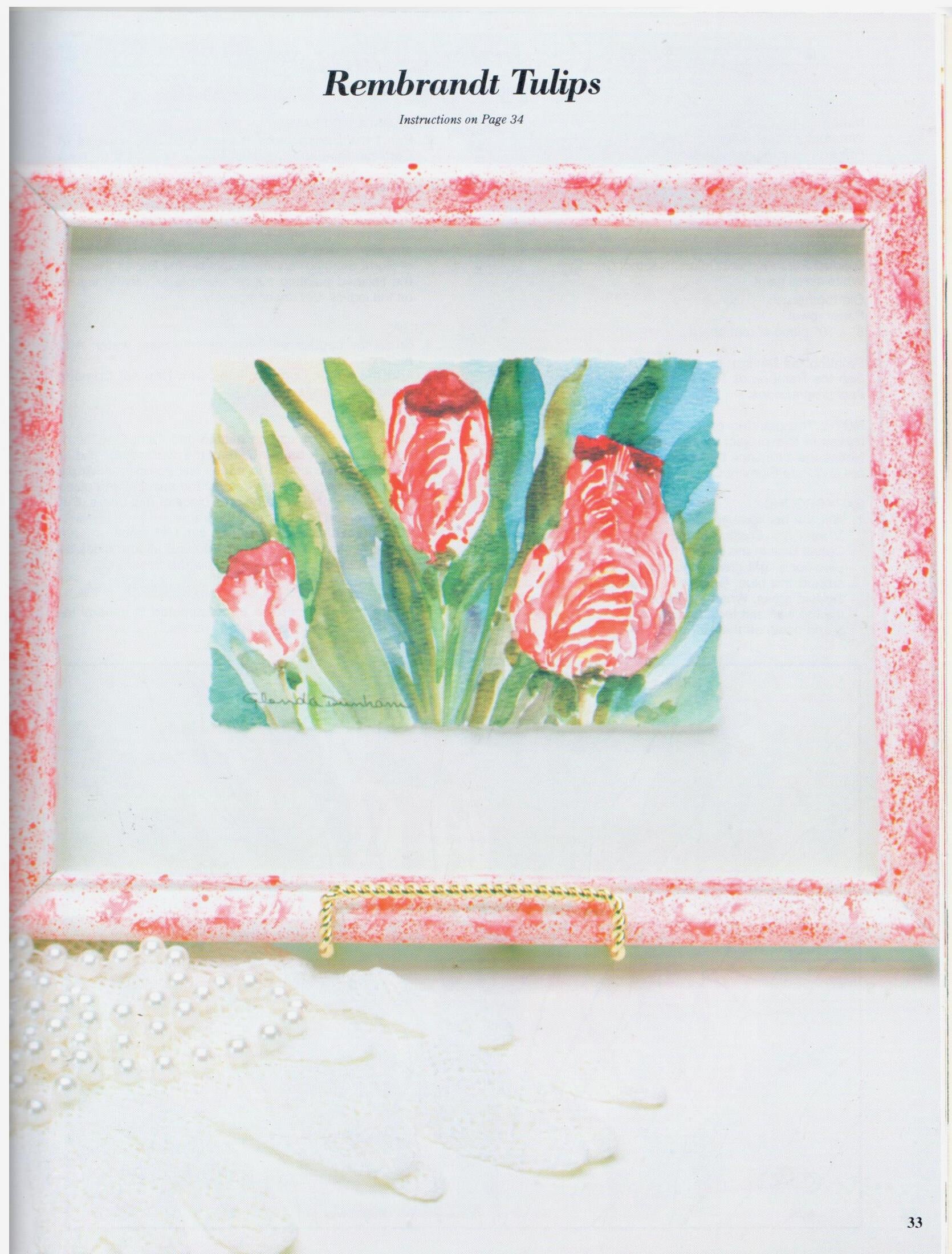 The Great Watercolor Frame Up - Glenda Dunham - OOP