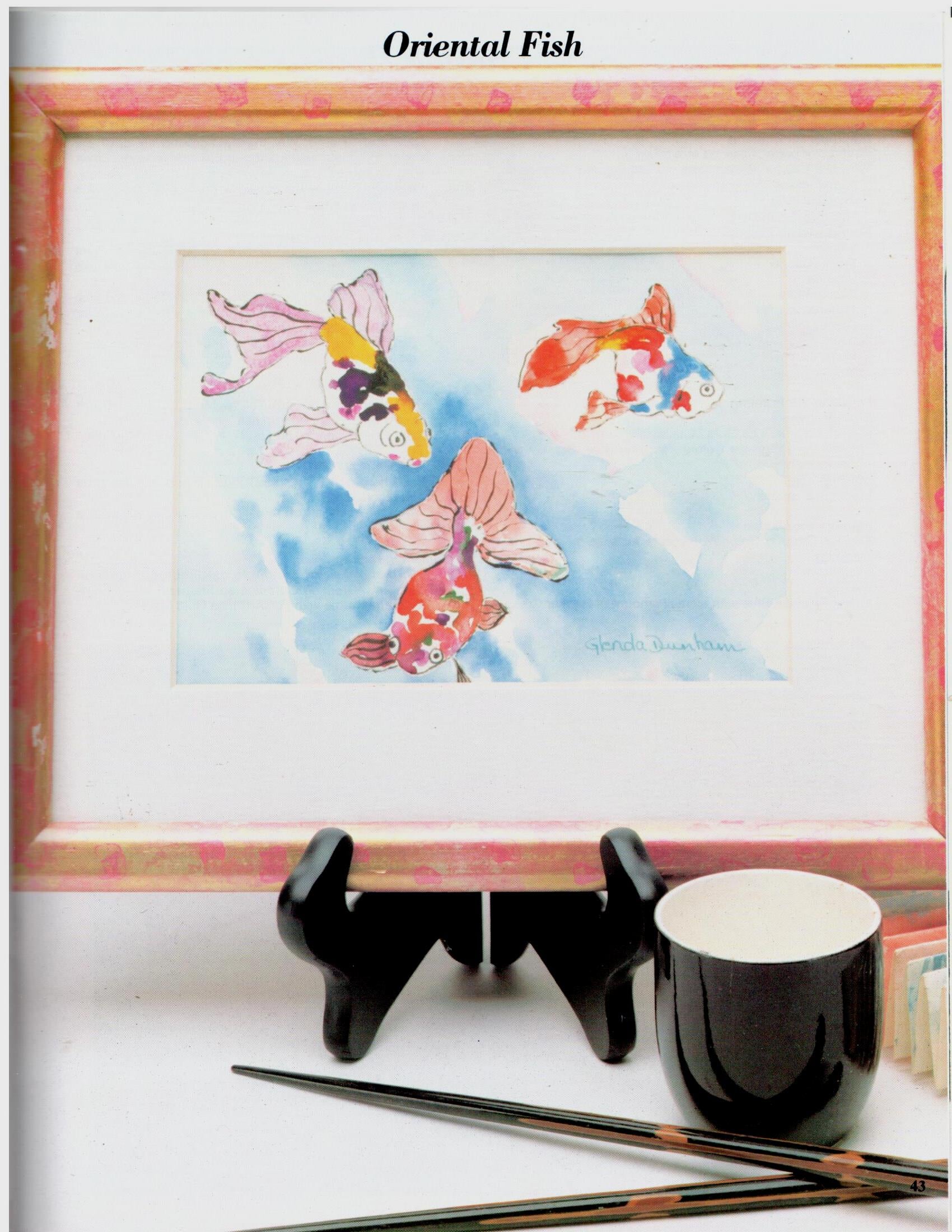 The Great Watercolor Frame Up - Glenda Dunham - OOP