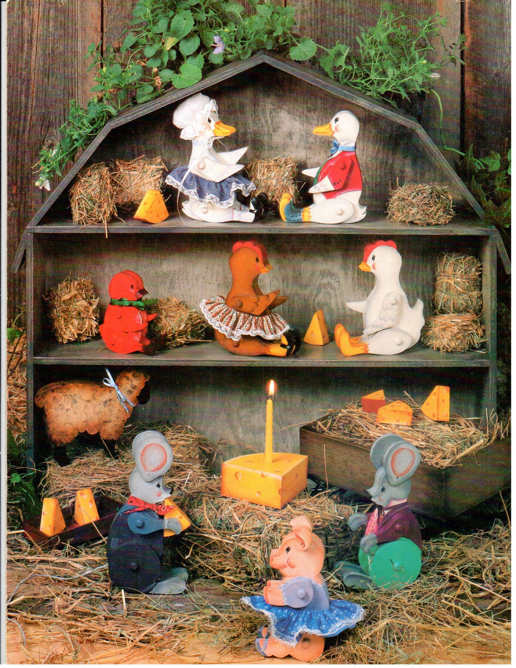 CLEARANCE: The Jointed Goose and Friends - Delores Stewart