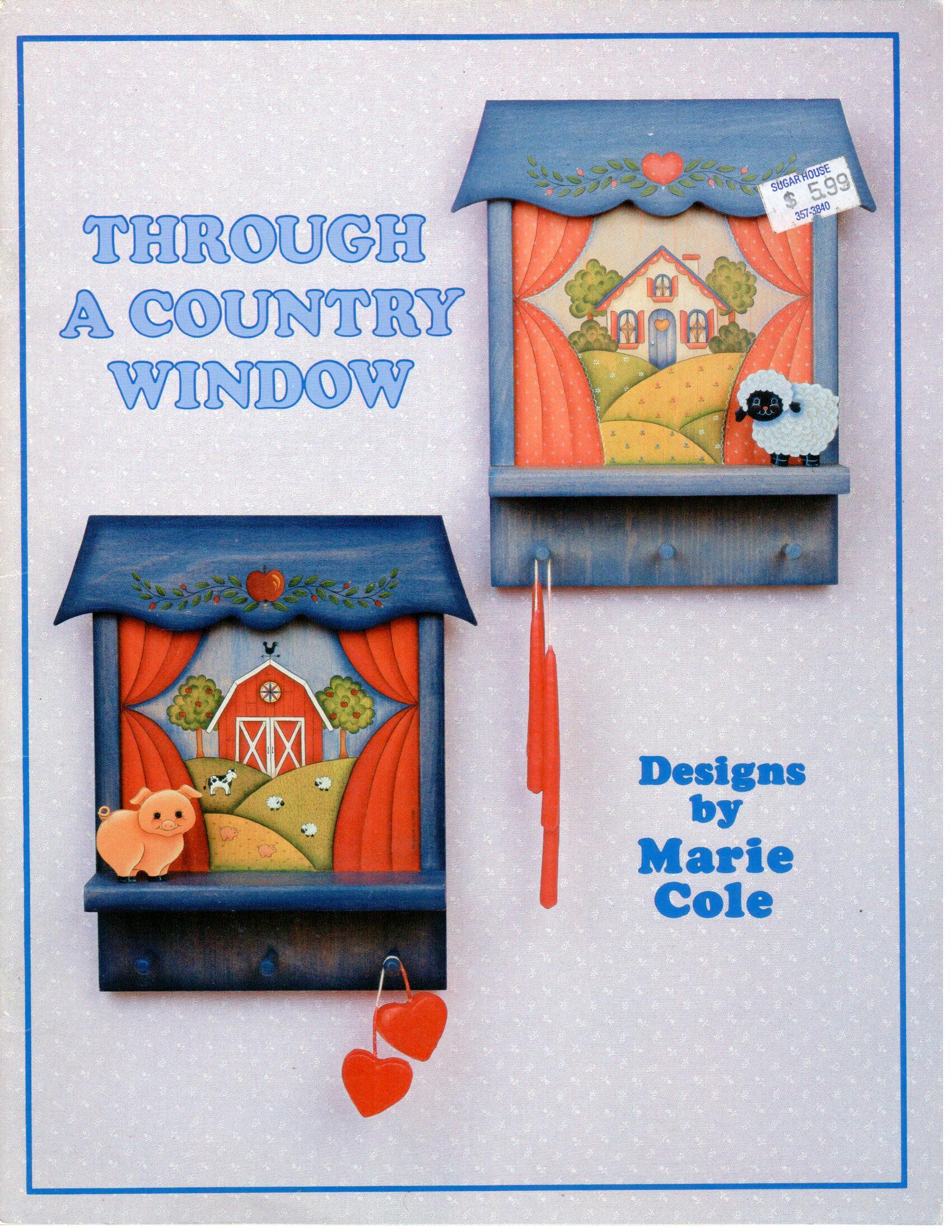 CLEARANCE: Through A Country Window - Marie Cole