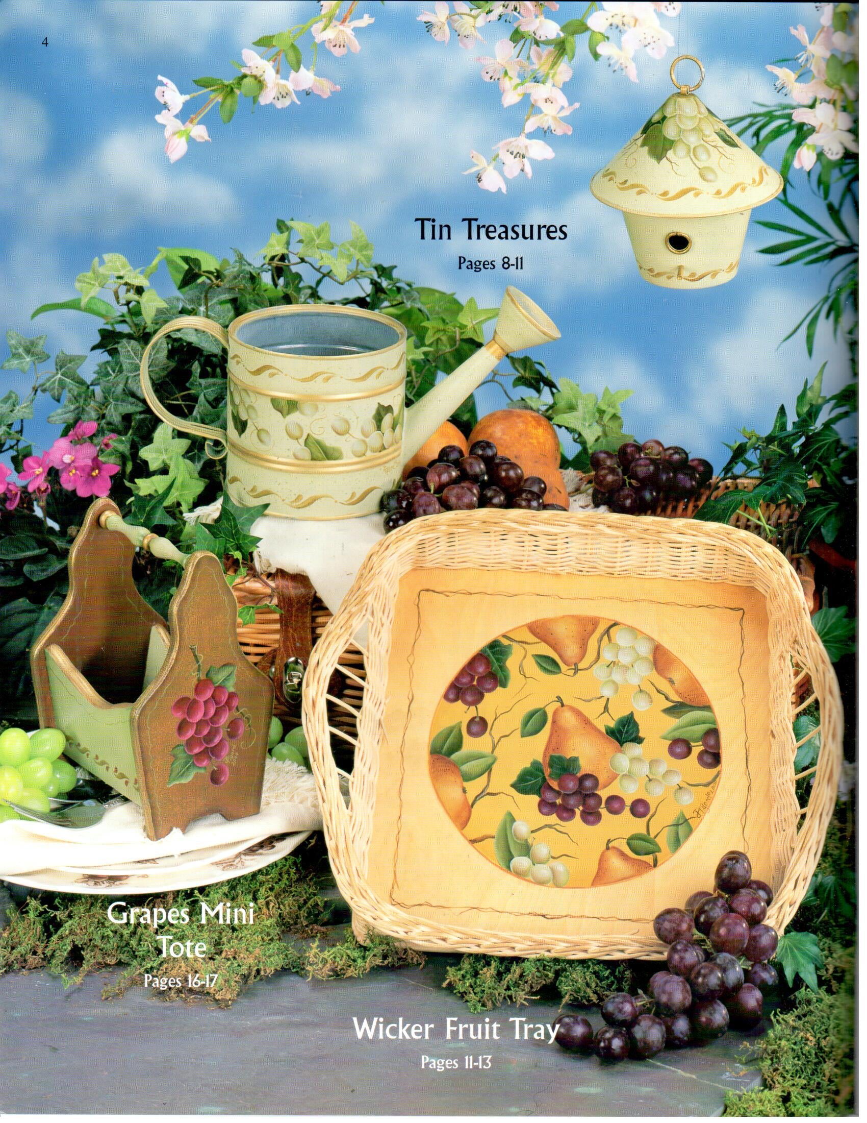 Tole Mill Favorite Fruits - Phyllis Tilford - OOP