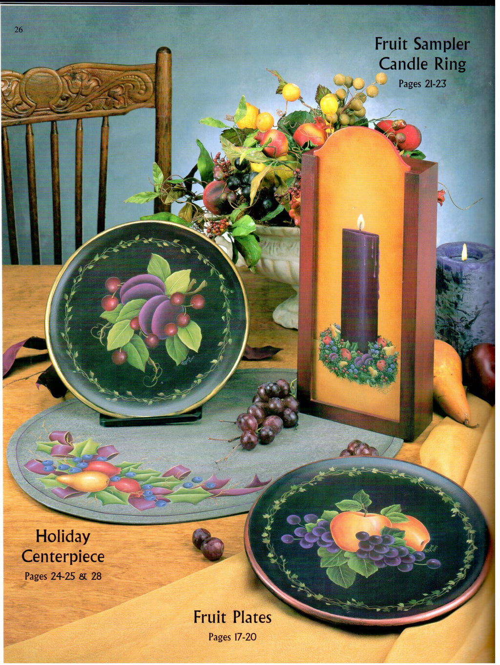 Tole Mill Favorite Fruits - Phyllis Tilford - OOP