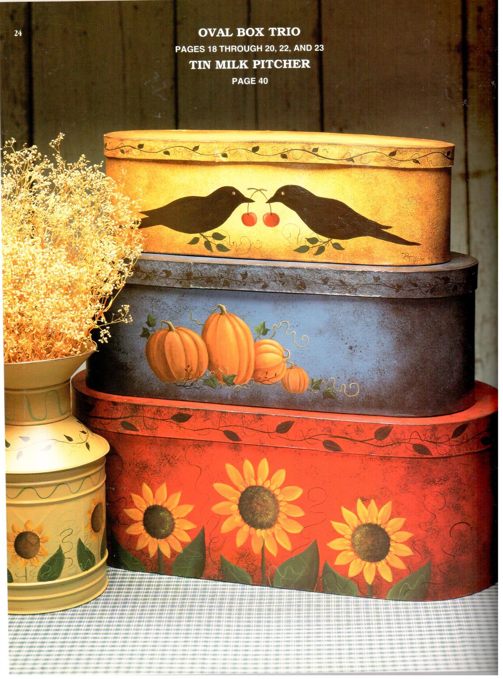 Tole Mill Folk Art From My Heart Vol. 2 - Phyllis Tilford - OOP