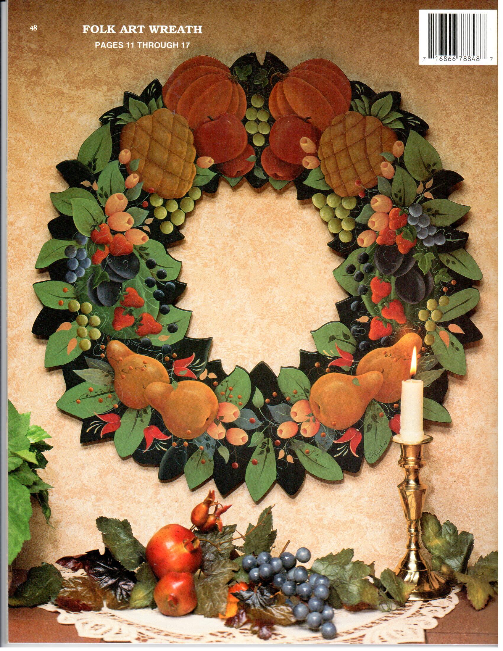 Tole Mill Folk Art From My Heart Vol. 2 - Phyllis Tilford - OOP