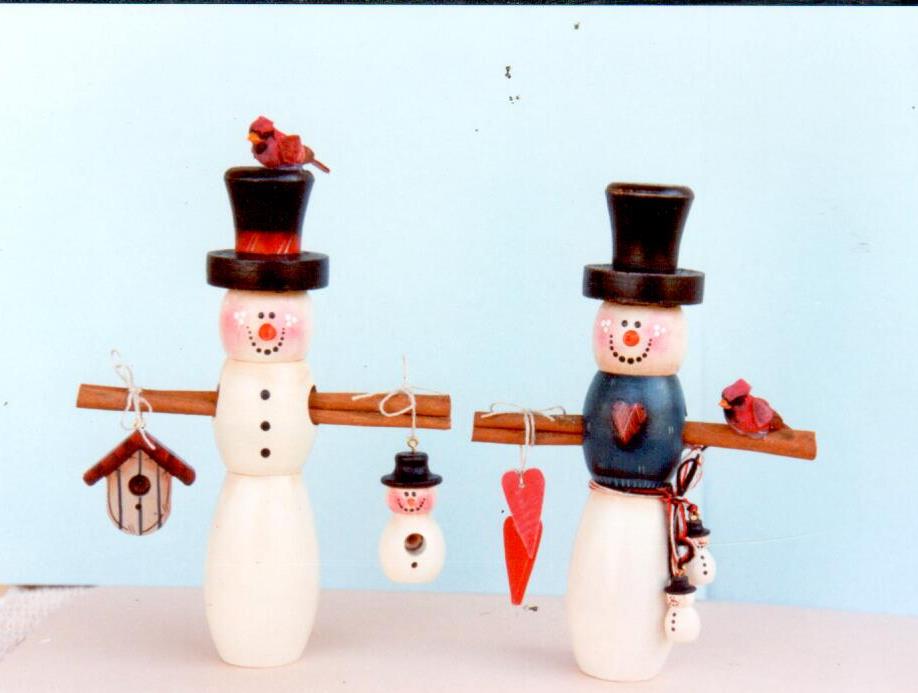 Top Hat Snowmen - Heartstrokes