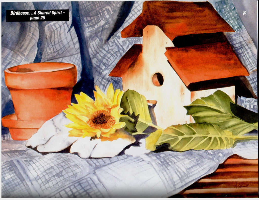 Transparent Watercolors florals - Mary Spires