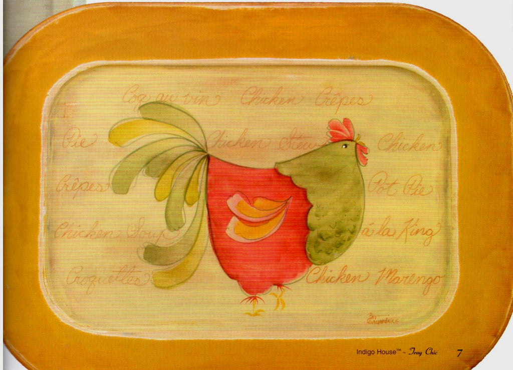 Tray Chic - Pat Saunders - OOP