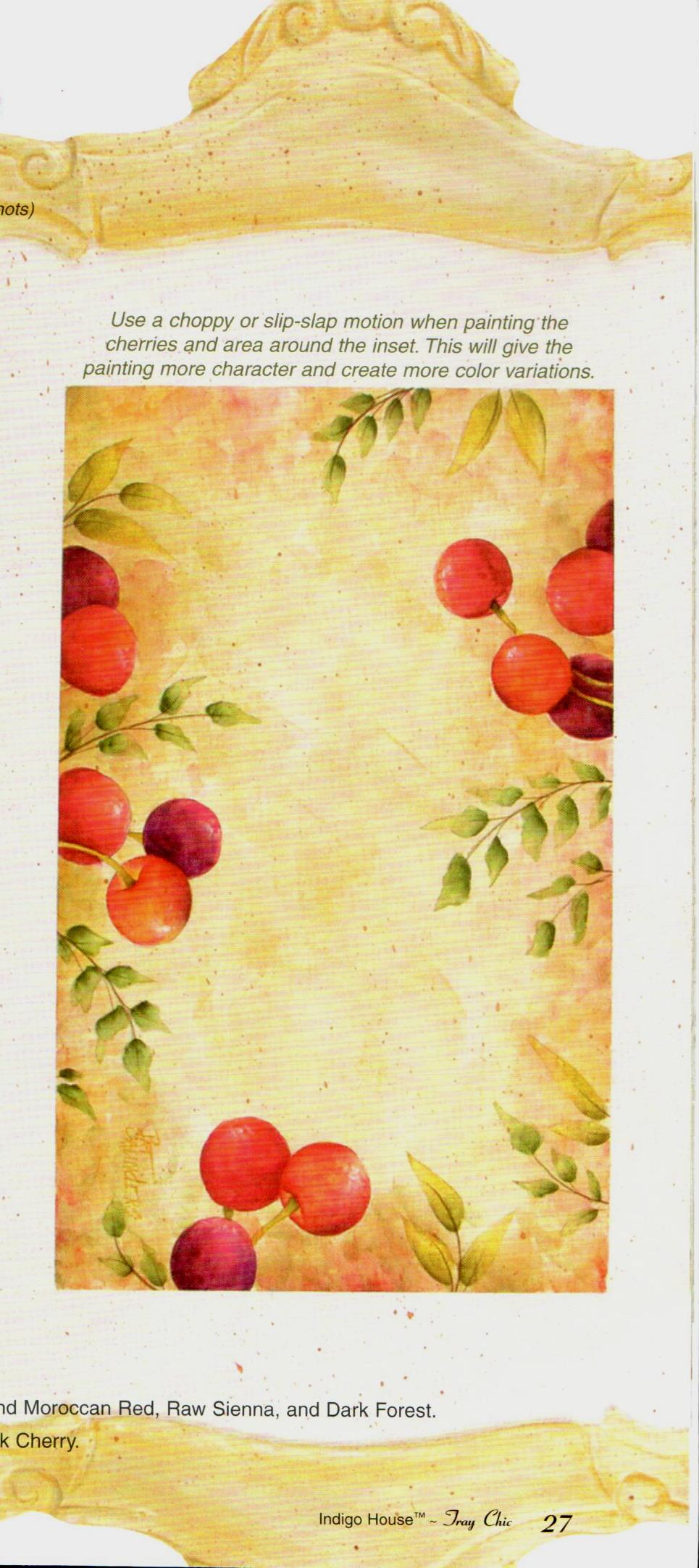Tray Chic - Pat Saunders - OOP