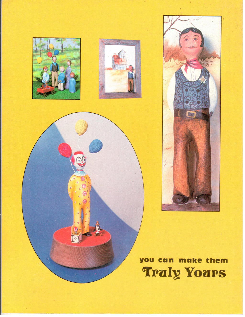 CLEARANCE: Truly Yours Decorative Painting of Miniature Figures - Anne Seale