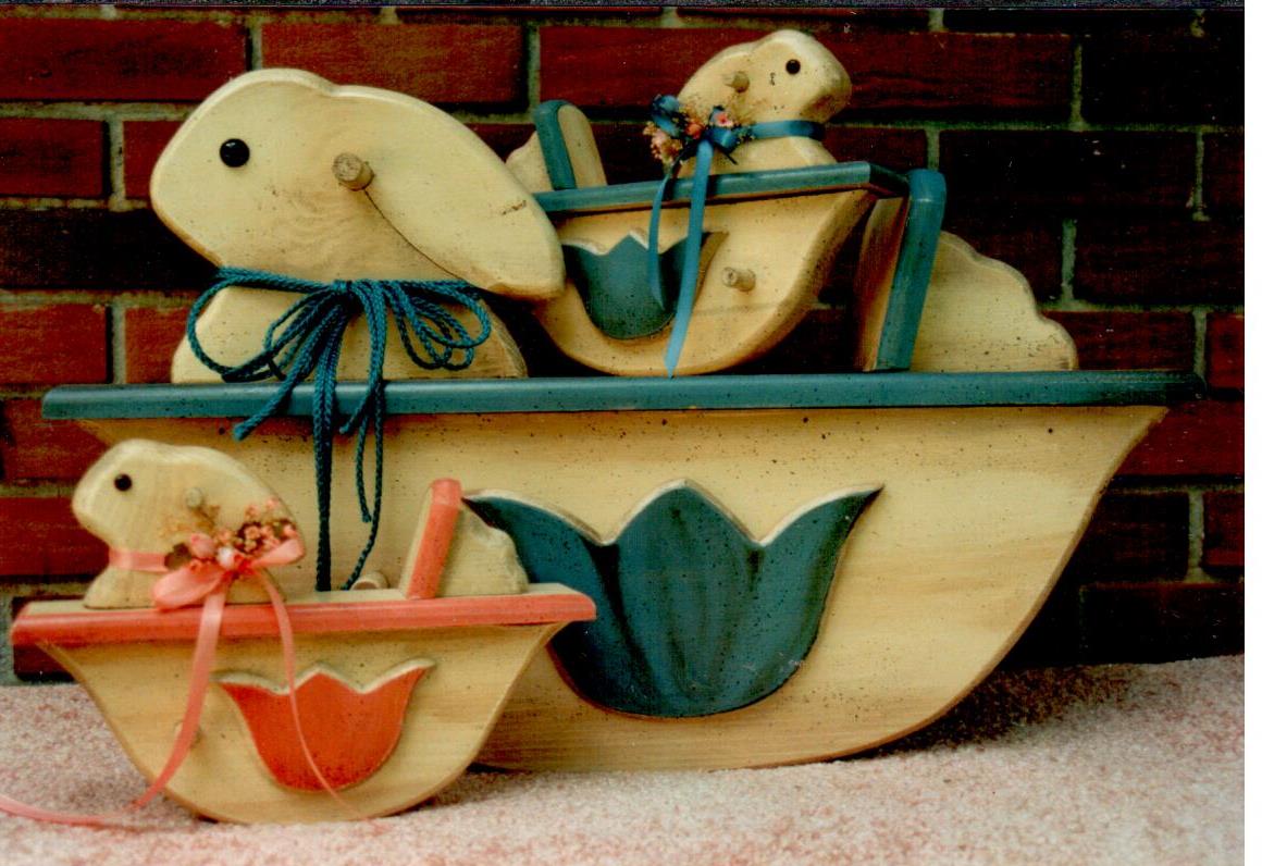 Tulip Bunny Rocker - Julie White