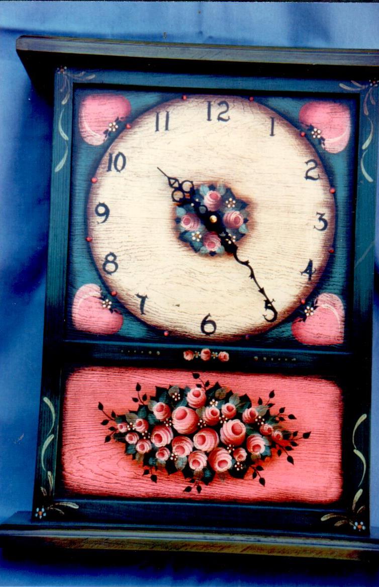 Victorian Mantle Clock - Carol Johns Boatright