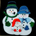 A Warm and Cozy Snowman Family - Areta