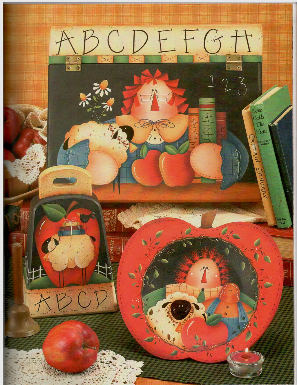 SHELFWORN: Plum Purdy Warm 'n Wooly - Renee Mullins