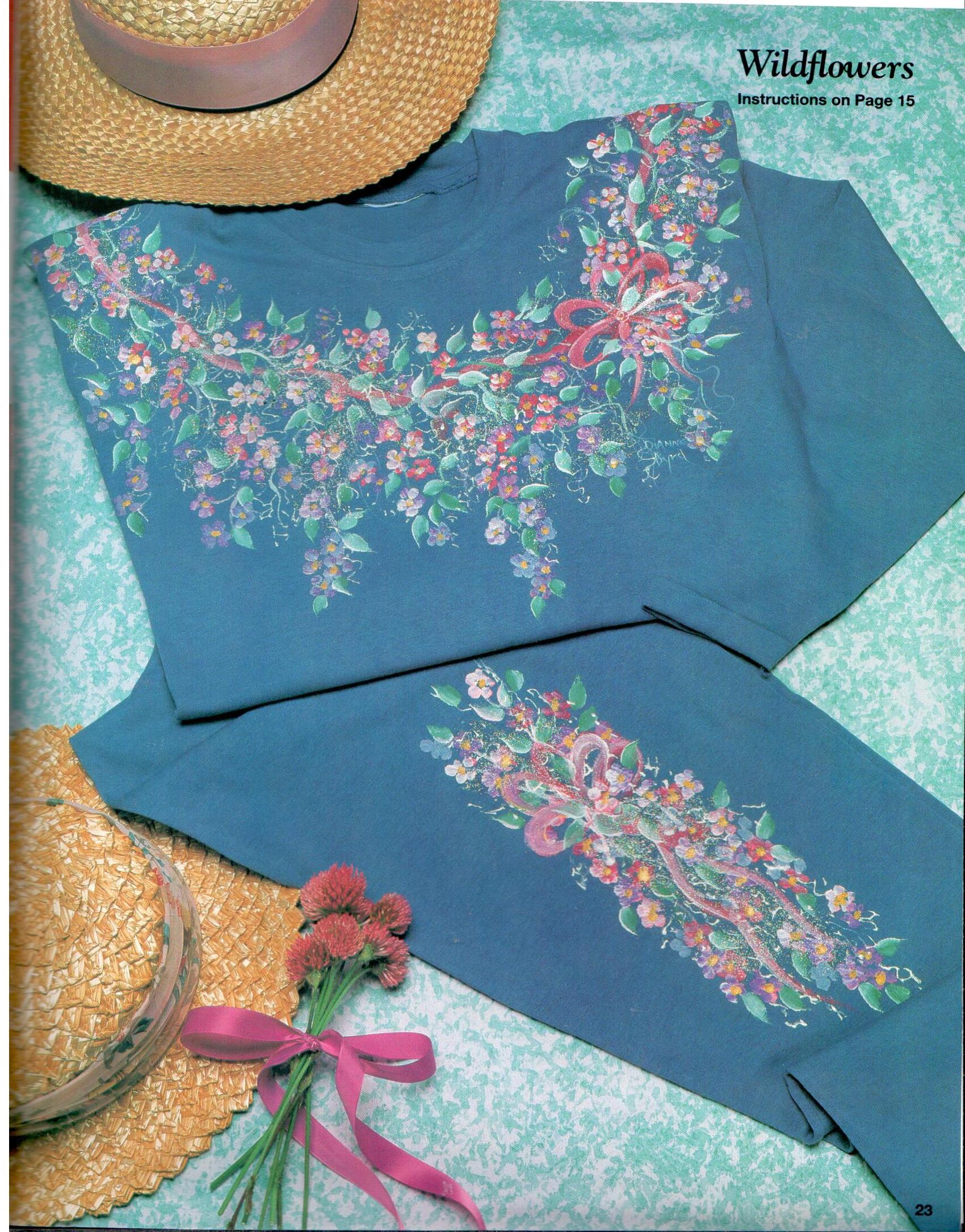 Wearing Wildflowers - Dianne Byrd and Lucy Marsh - OOP